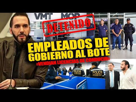 😱Bukele Ordeno la captura inmediata de estos EMPLEADOS de su Gobierno por vender algo que no debían!