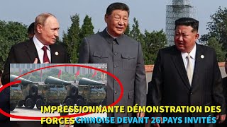 IMPRESSIONNANTE DÉMONSTRATION DES FORCES CHINOISES DEVANT 26 INVITÉS…