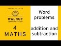 Exploring Addition and Subtraction Word Problems
