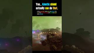 Yes... The kinetic shield actually can do it in Helldivers 2