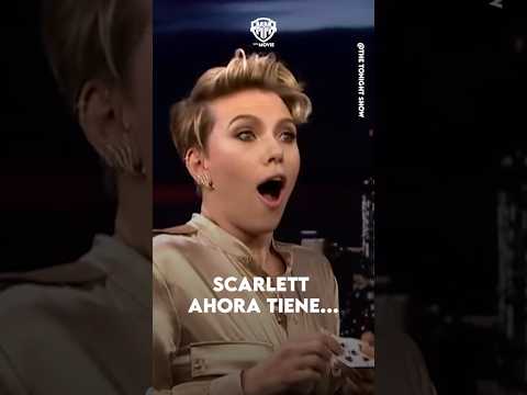 Esto NO es un truco de magia ? #scarlettjohansson #thetonightshow