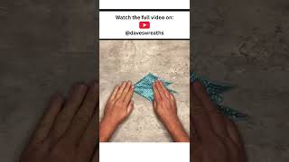 Flower Petal Wreath Part 3 - Shorts - Wreath DIY - #wreath