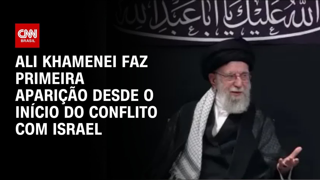Líder Supremo do Irã faz primeira aparição desde o início do conflito com Israel | AGORA CNN
