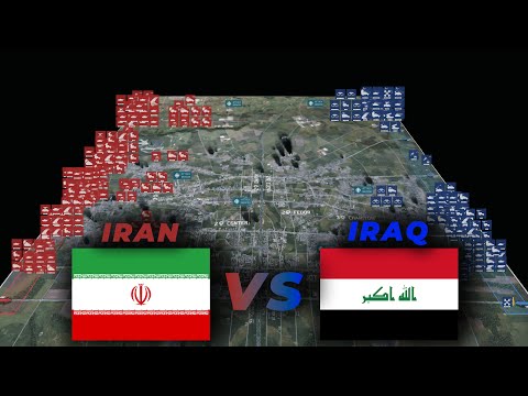 210.000 IRAN vs 210.000 IRAQ | WARNO