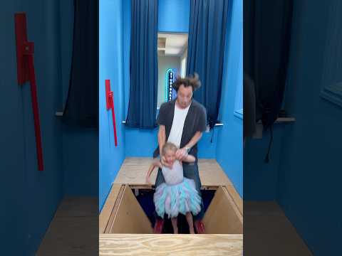 Dad sends kid down trap door! ๐ณ