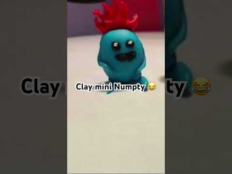 Clay mini numpty from dumb ways to die 😂 #cartoon #clay #dumbwaystodie #funnycartoon #shorts #fyp