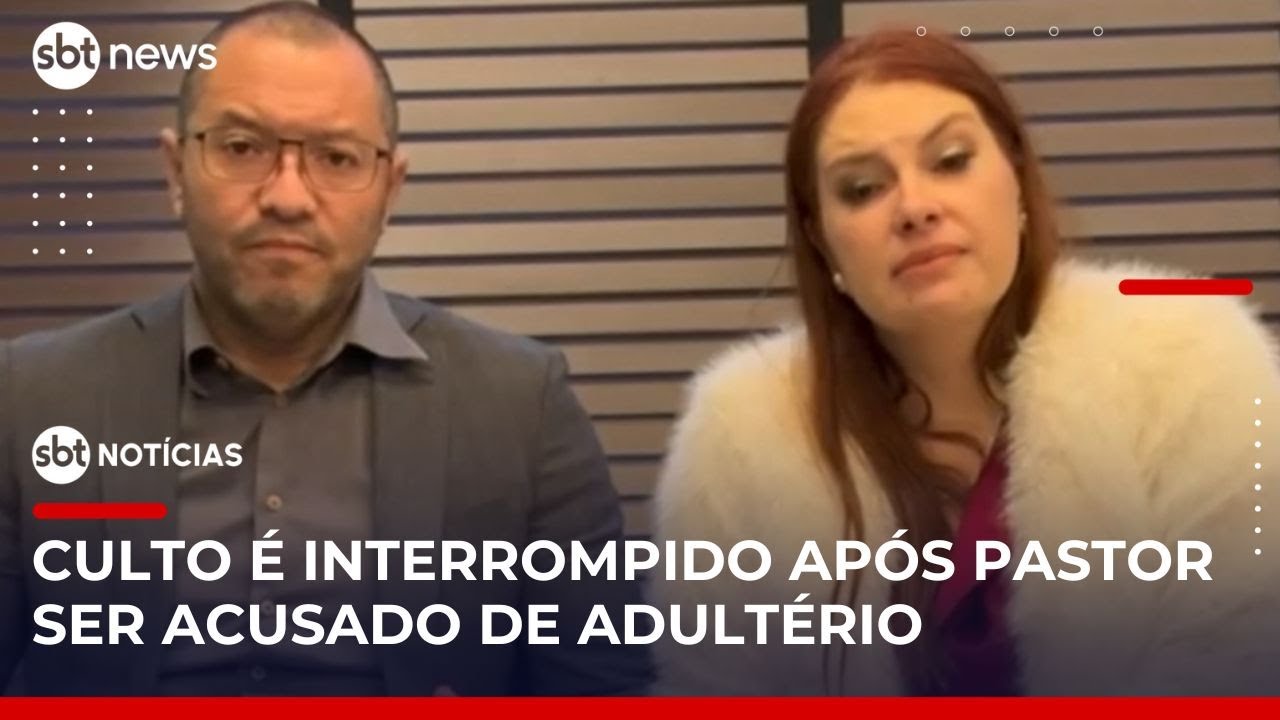 Pastor admite traição após ser acusado de adultério durante culto | #SBTNotícias