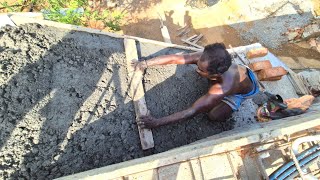 Staircase Design _Building Outside Design Staircase Reinforced Concrete|Using by Sand and Cement Mix