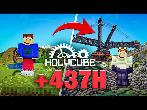 Ils m'ont Forcé à Jouer 437h en CONTINU sur MINECRAFT ... (HOLYCUBE SAISON 7 - LE FILM)