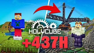 Ils m'ont Forcé à Jouer 437h en CONTINU sur MINECRAFT ... [HOLYCUBE 7 - Film Complet]
