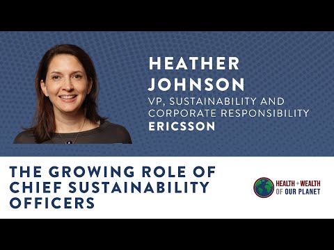 The Growing Role of Chief Sustainability Officers