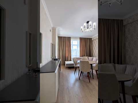 Yeni Günəşlidə tam əşyalı,Çıxarışlı 55kv, 2otaq studio.0704476999