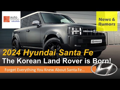 [Part 1] Meet The New Korean Land Rover Defender!   The New 2023 Hyundai Santa Fe Will Surprise You!