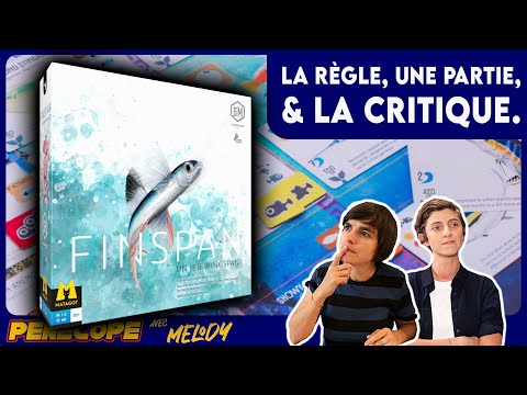 FINSPAN - La règle, la partie, la critique - Des poissons pas nés...Alors meilleur que Wingspan ?