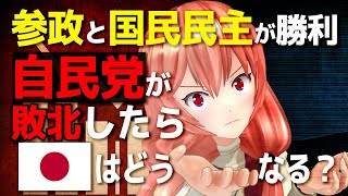 【自民党崩壊】今後日本は参政と国民民主でどうなるのか解説します【日本政府失策2】