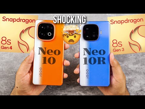 iQOO Neo 10 {SD 8s Gen 4} vs Neo 10R {SD 8s Gen 3} Speed Test Comparison 🤯