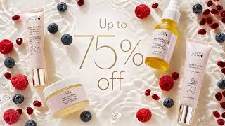 Up to 75% Off Clean Skincare