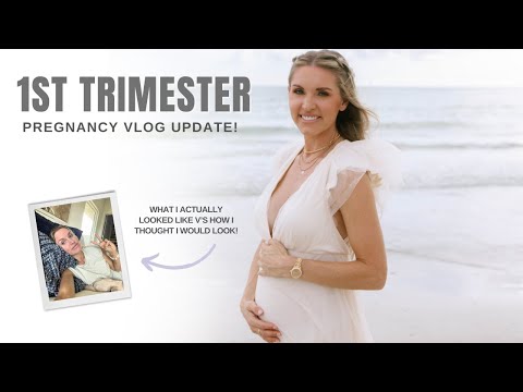 1st Trimester PREGNANCY Vlog Update in REAL Time! ✨ NO FILTERS!