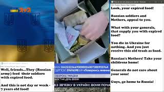 War in Ukraine: 7 years old food for Russian army