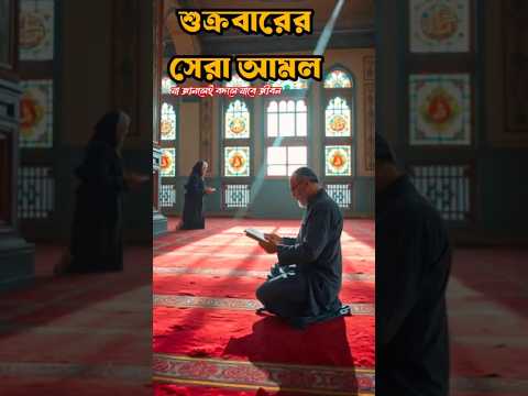 শুক্রবারের সেরা আমল | Friday Special Amal | ইসলামিক ভিডিও #1minutestory #motivation #আল্লাহরপথে