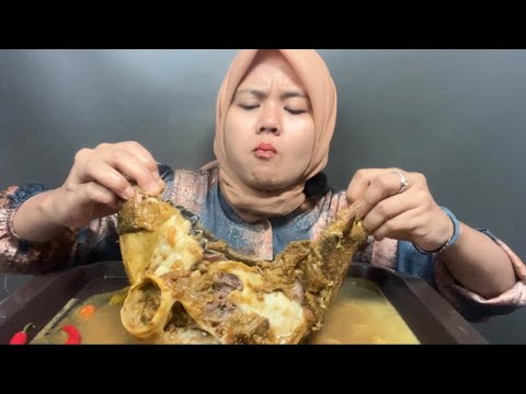 MUKBANG MESKIPUN PANAS PANAS MAKANNYA BIKIN ENAK