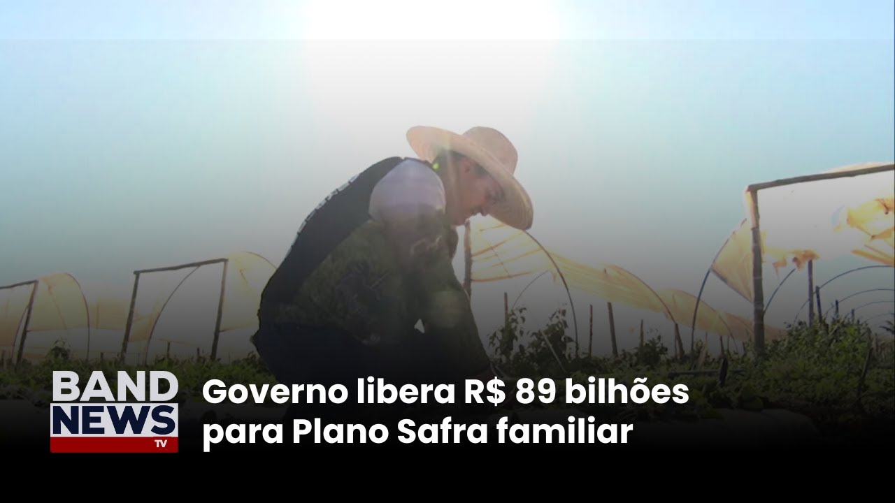Governo libera R$ 89 bilhões para Plano Safra familiar | BandNews TV