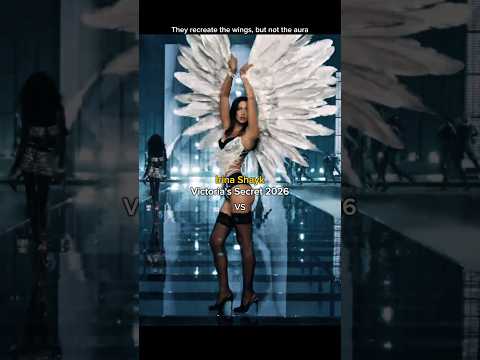 THEY RECREATED KAREN MULDER’S WINGS ✨😮 #victoriasecret #fashion #<strong>model</strong> #catwalk #viral #shorts
