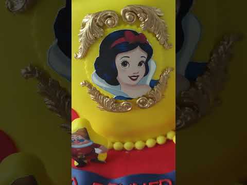 Pamuk prenses pasta ( snow white princess cake)