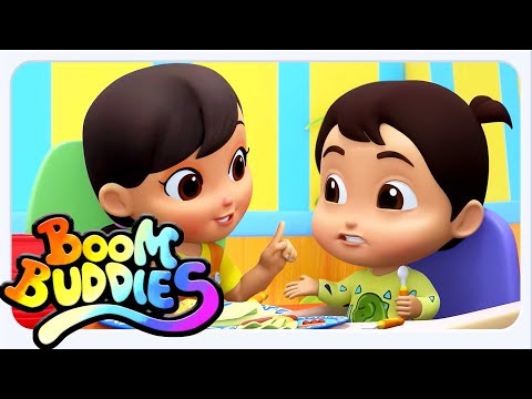 Mastica Bien Tu Comida, Canción Divertida para Niños + Rimas Infantiles