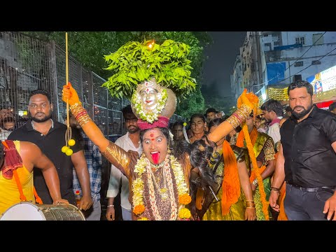 Lohitha Bonam Balkampet Yellamma Bonam 2025 || Lohitha Bonam Balkampet Yellamma Sigam at Balkampet