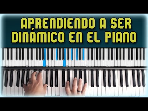 Niveles de intensidad para tocar el piano (MATICES)