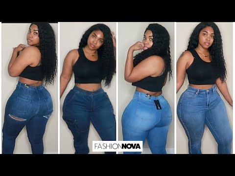 JEANS JEANS JEANS!! FASHION NOVA EPIC JEANS TRY ON...