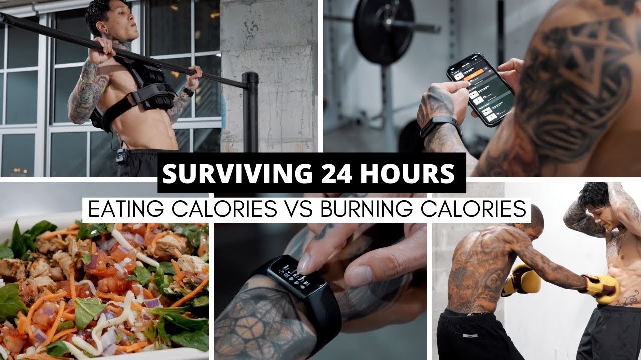I Burnt EVERY CALORIE I Ate For 24 HOURS - Chris Heria