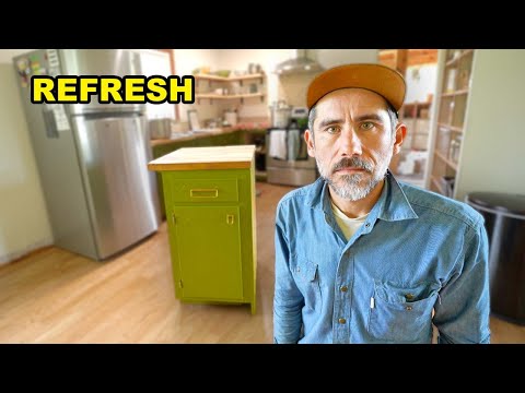 Kitchen Cabinet MAKEOVER and Repurpose