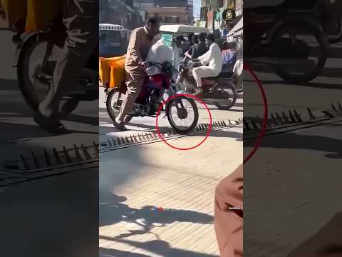 Tyre killer speedbreaker- The Ultimate Traffic Trap!