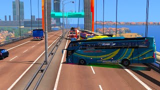 Bus Driver Loses Control | Euro Truck Simulator 2