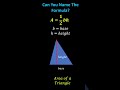 Geometry Concepts and Formulas