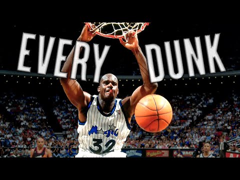 Every Shaquille O'Neal's Playoff Dunk with the Orlando Magic