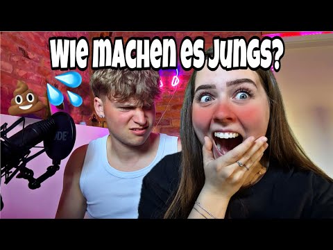 WIE machen es JUNGS?😳🍆