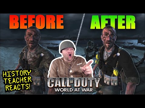 History Teacher Reacts to Historically Accurate Call of Duty: World at War | The Frosty 1