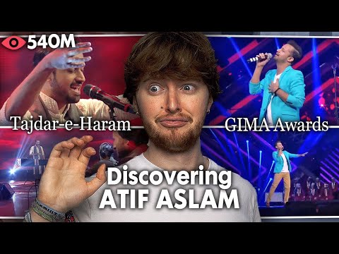 DISCOVERING ATIF ASLAM! (Tajdar-e-Haram at Coke Studio, GIMA Awards | Reaction)