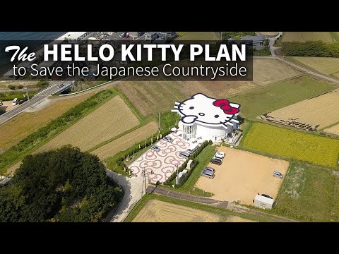 Japanese Pop Culture is Saving the Countryside | The HELLO KITTY Plan ? ONLY in JAPAN