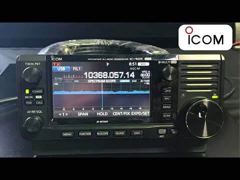 Close Up Look at the Icom IC-905 | NEW Radio
