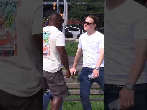Heroic man stops a creepy man part 6 #shorts
