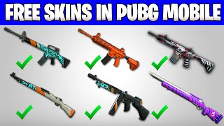 How To Get Free Skins In Pubg Videos Infinitube - pubg mobile free skins 2019