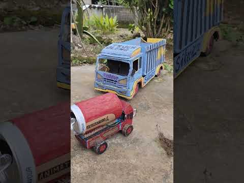 menolong mobil truck yang habis bensin ✨❗ #shortvideo #short