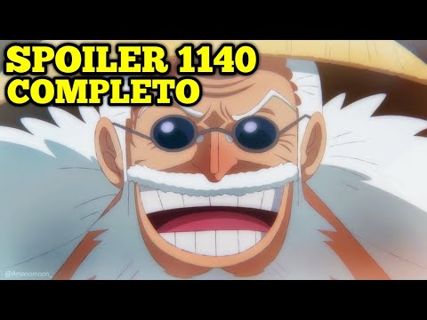 One Piece SPOILER 1140: COMPLETO, Capitulazoooo!!!