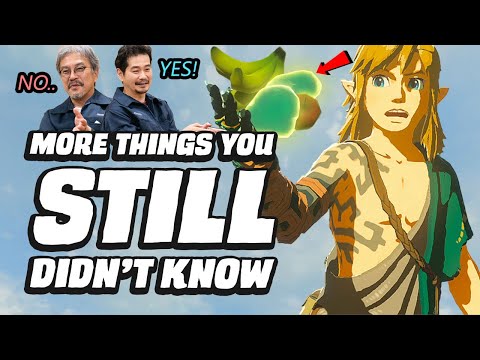 15 MORE Things You STILL Didn't Know In Zelda Tears Of The Kingdom