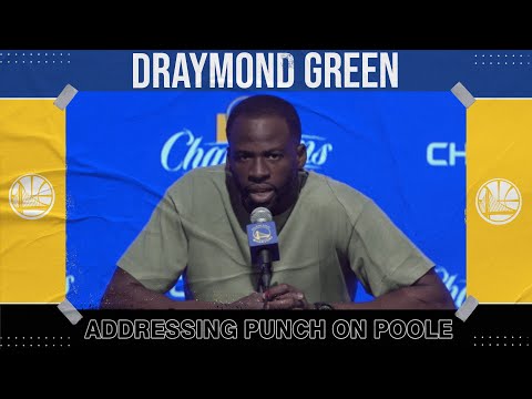 Draymond Green apologizes for punching Jordan Poole, says he will take time away from Warriors video clip