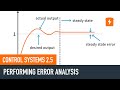 Error Analysis in Control Systems